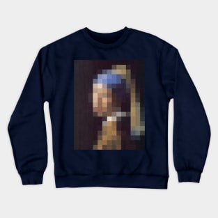 pixel pearl girl Crewneck Sweatshirt